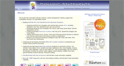 Desktop Screenshot of dynamicstatements.com